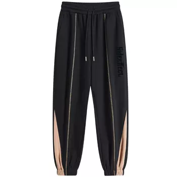 Sideeffect Трикотажные спортивные штаны унисекс, Черный