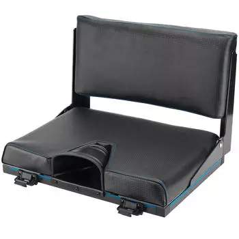 Сиденье-бокс для рыболовной станции CSB со складной спинкой CAPERLAN, черный