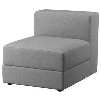 Сиденье и место для хранения JTTEBO 1, Тонеруд серый IKEA