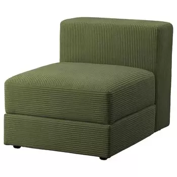 Сиденье и место для хранения вещей JTTEBO 1, Самсала темно-желто-зеленый IKEA