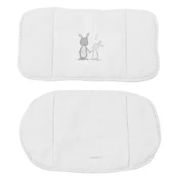 Сиденья для детского стула 2 части fox & bunny Roba, белый