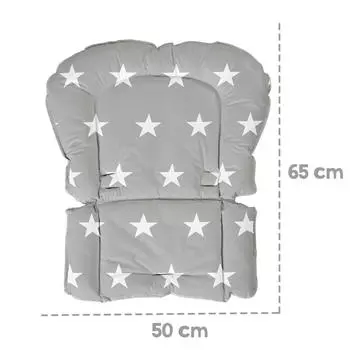 Сиденья для детского стула little stars Roba, серый