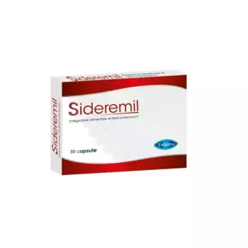 Sideremil 30 капсул Железодобавка Enfarma