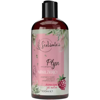 Sielanka Dziewczyna jak malina увлажняющая мицеллярная вода для лица, 500 мл