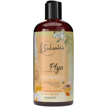 Sielanka Kraina mlekiem i miodem pynca разглаживающая мицеллярная жидкость для лица, 500 мл