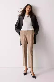 Сигаретные штаны H&M, бежевый