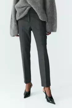 Сигаретные штаны H&M, серый