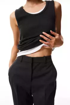 Сигаретные штаны H&M, серый