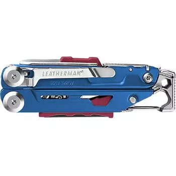 Сигнальный многофункциональный инструмент Leatherman, цвет Cobalt