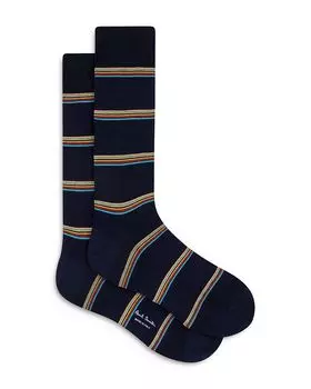 Сигнатурные носки с полосками Block Stripe Paul Smith, мультиколор