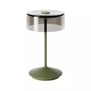 SIGOR LED настольная лампа на батарейках "Numotion" 2,2Вт 820 (теплый белый) + 827 (теплый тон экстра) пихтовый матовый с регулировкой яркости