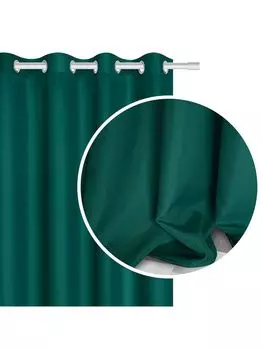 SIIN Viva Гардина 140х250 Рисрвар темно-зеленый 140х250, бирюзовый