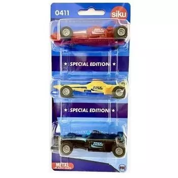 Siku Racing Vehicles, 3 шт., специальное издание