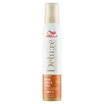 Сильная пенка для укладки для вьющихся волос Wella Deluxe Dream Waves&Curls, 200 мл