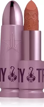 Сильно пигментированная кремовая помада Jeffree Star Cosmetics Scorpio Shiny Trap Lipstick, Camel Humps 3 g