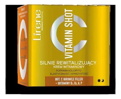 Сильно восстанавливающий витаминный крем 50мл Lirene Vitamin Shot