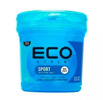 Сильнодействующий гель-фиксатор для волос Sport Eco Styler, 473 ml