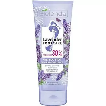Сильный регенерирующий крем для ног Lavender Foot Care 75 мл, Bielenda