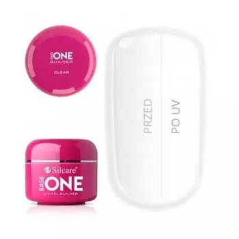 Silcare Base One Прозрачный гель для наращивания ногтей 5 г Assorted