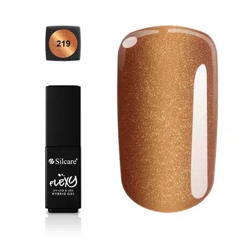 Silcare, Flexy Hybrid Gel, Hybrid Varnish 219, 4,5 г
