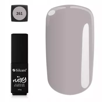 Silcare, Flexy Hybridgel, гибридный лак, 261, 4,5 г