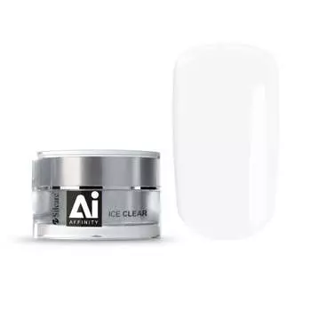 Silcare Гель Affinity средней густоты однофазный гель для ногтей Ice Clear 30г