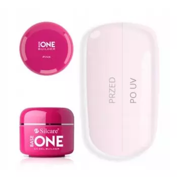 Silcare Gel Uv Nail Base One Pink 15G