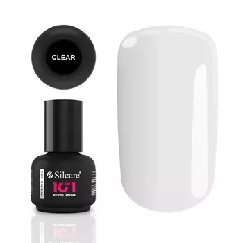 Silcare, Гибридный гель Revolution 10In1, гибридный лак для ногтей, прозрачный, 15 г