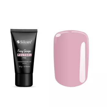 Silcare, Polygel Easy Shape Pink, Лак для ногтей, 30 г
