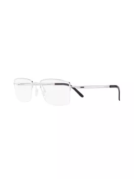 Silhouette квадратные очки, металлик