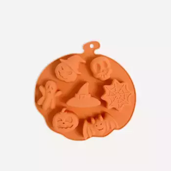 Силиконовая форма для Хэллоуина El Corte Ingls, апельсин