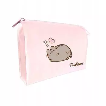 Силиконовая косметичка Pusheen розового цвета 5904917433430 Inna marka