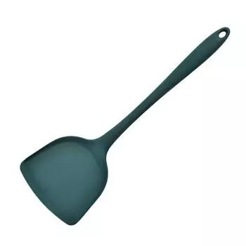 Силиконовая лопатка Широкая нестоящая термостойкая Удобная ручка Легко очищается Лопатка для приготовления жареных блюд Качественная кулинарная лопатка Говядина Яйцо Скребок для кондитерских изделий Кухонные принадлежности-Atrovirens Hameb