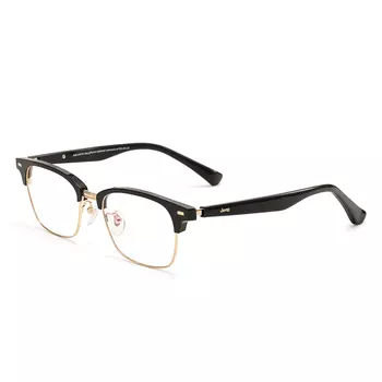 Силиконовая оправа смешанного материала, пластинчатый материал дужки, квадратная оправа для очков унисекс Jeep