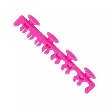 Силиконовая подставка для сушки кистей для макияжа Mimo, розовая, Mimo