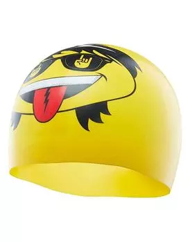 Силиконовая шапочка для плавания Rocker Tyr, желтый