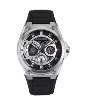 Силиконовые часы-хронограф Police, черный