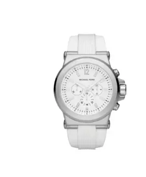 Силиконовые кварцевые мужские часы Michael Kors, белый