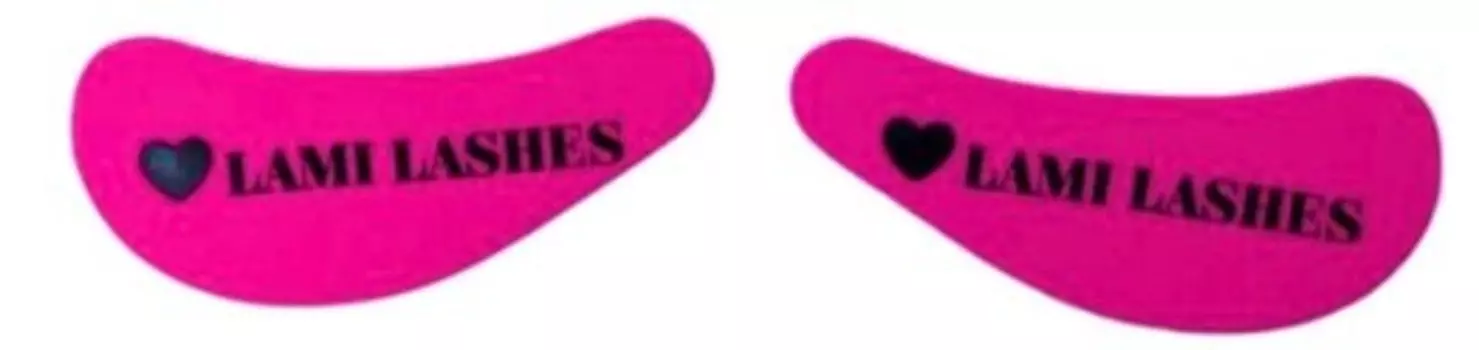 Силиконовые подушечки для глаз Lami Lashes PINK для разделения Project Lashes