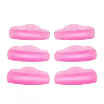 Силиконовые ролики для ламинирования ресниц OKO Hollywood Pink, 3 пары (S, M, L) Inna Marka