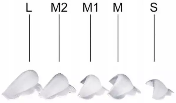 Силиконовые ролики, подушечки для подъема ресниц, 5 пар Project Lashes