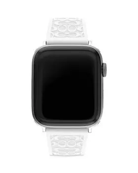 Силиконовый ремешок Coach Apple Watch, 42 мм /44 мм