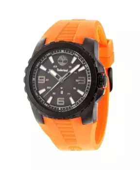 Силиконовый ремешок кварцевые мужские часы Timberland, черный