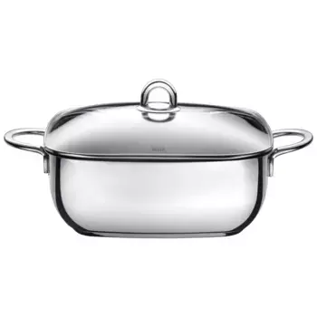 Силитная форма для запекания "Studio", нержавеющая сталь Cromargan 18/10, жаровня с покрытием Silit + Высота 10 см., черный