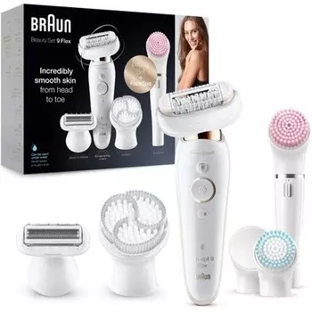 Silk-?Pil 9 Flex Beauty-Set для женщин Эпилятор, Braun