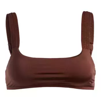 Silky Island Roxy женский топ для бикини, коричневый