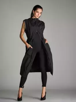 Силовой парашютный дождевик Vsx, черный