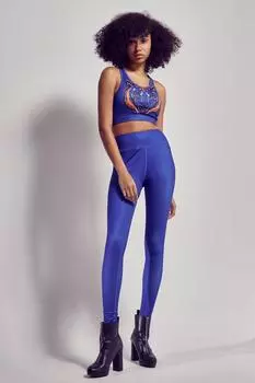 Силовые поножи BeReal, синий