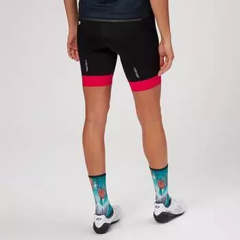 SilverLine шорты - женские Giordana, черный/розовый