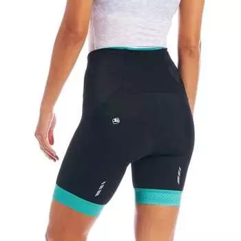 SilverLine шорты - женские Giordana, цвет Black/Sea Green
